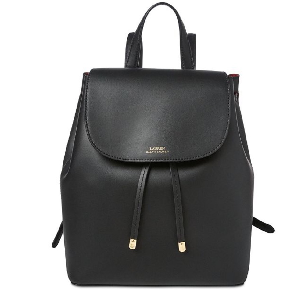 Lauren Ralph Lauren Dryden Flap Leather ba…